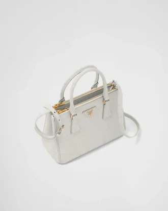 Prada Galleria Small Ostrich Leather Bag