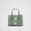 Prada Galleria Small Python Leather Bag