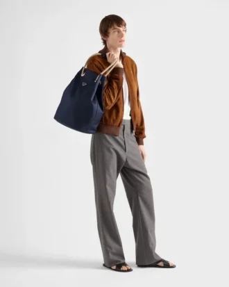 Prada Mariner Medium Re-Nylon Tote Bag