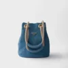 Prada Mariner Small Suede Bucket Bag
