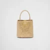 Prada Panier Satin Bag with Crystals