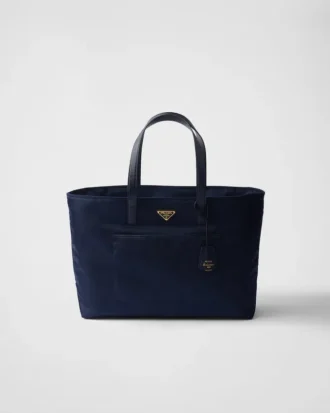 Prada Re-Edition 1978 Large Re-Nylon and Saffiano Leather Tote Bag