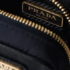Prada Re-Edition 1978 Re-Nylon Mini-Pouch with Keychain