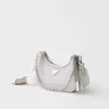 Prada Re-Edition 2005 Mesh and Brushed Leather Bag
