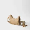 Prada Re-Edition 2005 Re-Nylon and Saffiano Leather Bag with Charm