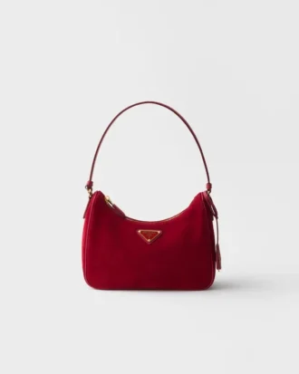 Prada Re-Edition 2005 Suede Mini-Bag