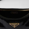Prada Re-Edition Mini Naplak Patent Leather Bag