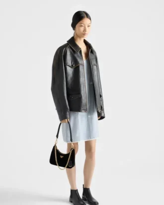 Prada Re-Edition Mini Velvet Bag