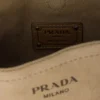 Prada Route Canvas and Leather Shoulder Bag