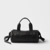 Prada Route Large Leather Top-Handle Bag