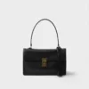 Prada Soft Sound Medium Leather Shoulder Bag