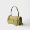 Prada Soft Sound Medium Leather Shoulder Bag