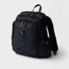 Prada Speedrock Re-Nylon and Leather Backpack