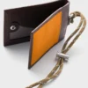 Prada Speedrock Re-Nylon and Leather Card Holder with Strap