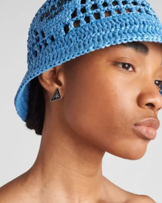 Prada Symbole Clip Right Earring