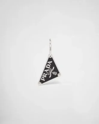 Prada Symbole Pendant Left Earring