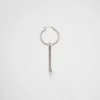 Prada Symbole Pendant Right Earring