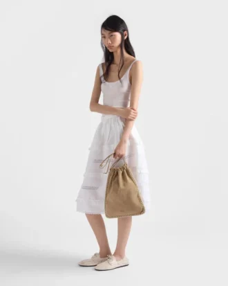 Prada Wish Suede Pouch