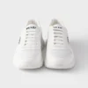 Prax 01 Re-Nylon and Brushed Leather Sneakers
