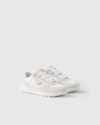 Prax 2.0 Re-Nylon and Suede Sneakers