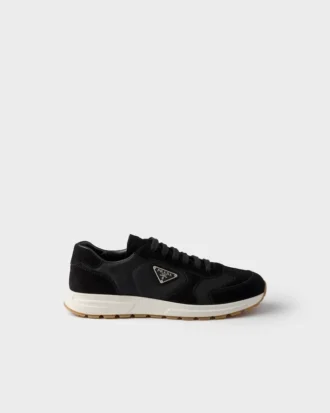 Prax Suede and Re-Nylon Sneakers