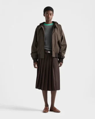 Prince of Wales Checked Wool Jacket