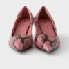 Printed Ayers Leather Pumps