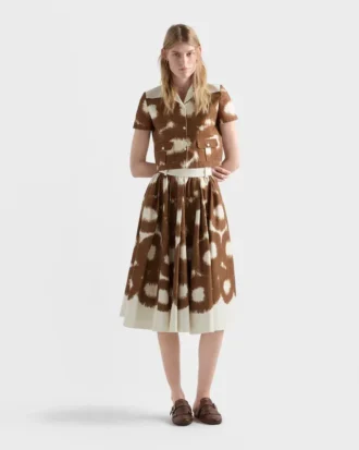 Printed Canvas Shirt