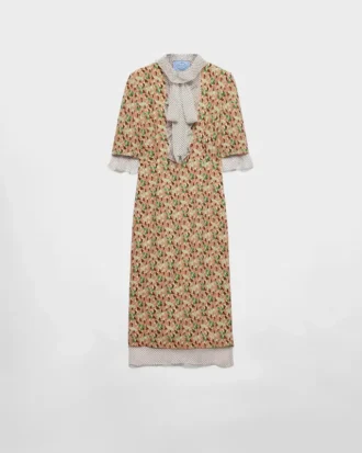 Printed Georgette Dress