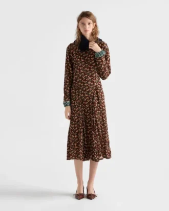 Printed Georgette Dress