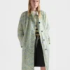 Printed Re-Nylon Raincoat