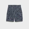 Printed Re-Nylon Swim Trunks