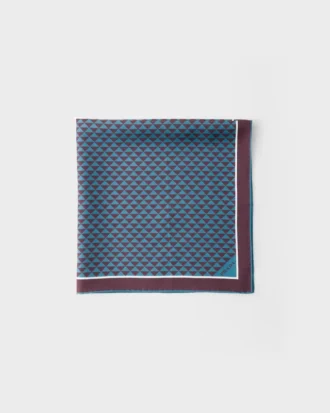 Printed Silk Twill Scarf