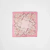 Printed Silk Twill Scarf 90