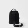 Re-Nylon and Saffiano Leather Backpack
