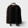 Re-Nylon and Saffiano Leather Backpack