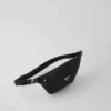Re-Nylon and Saffiano Leather Belt Bag