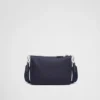 Re-Nylon and Saffiano Leather Shoulder Bag