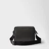Re-Nylon and Saffiano Shoulder Bag