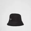 Re-Nylon and Shearling Bucket Hat