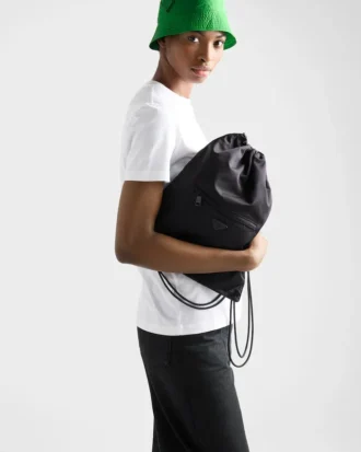 Re-Nylon Drawstring Backpack