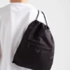 Re-Nylon Drawstring Backpack