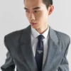 Re-Nylon Gabardine Tie