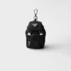 Re-Nylon Mini Pouch Keychain Charm