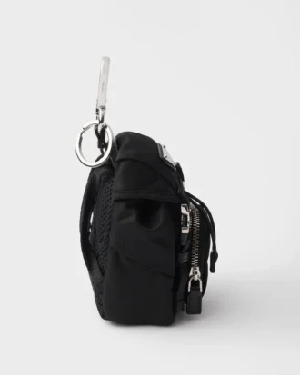 Re-Nylon Mini Pouch Keychain Charm