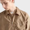 Re-Nylon Zipper Shirt