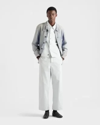 Regular Bleached Denim Jeans