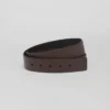 Reversible Saffiano Leather Belt Strap