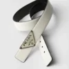 Reversible Saffiano Leather Belt Strap