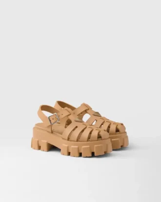Rubber Monolith Sandals